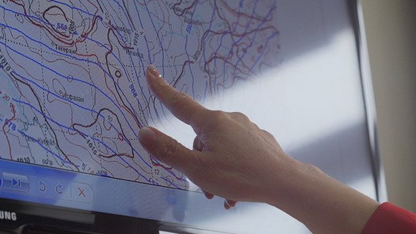 Модернизированная материально-техническая база прогнозирования погоды в Кыргызстане. [Кристина Штульбергер / Zoï Environment Network].