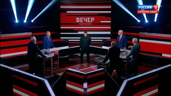 Ведущие российского государственного телеканала нередко говорят колкости в адрес центральноазиатских республик. 25 июня на том же телеканале «Россия-1» Владимир Соловьев, широко известный как рупор кремлевской пропаганды, предложил нанести удар по исследовательскому институту в Алматы.
