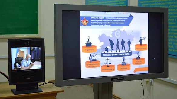 «Остона» минтақавий қўмондонлиги зобитлари учун етакчилик қобилиятларини ривожлантириш бўйича онлайн-тренингдан олинган слайд, Нур-Султон, 10 июнь. (Мудофаа вазирлиги)